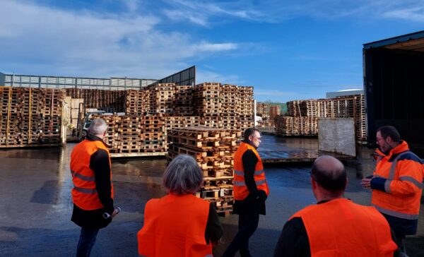 Visite entreprise à Louailles